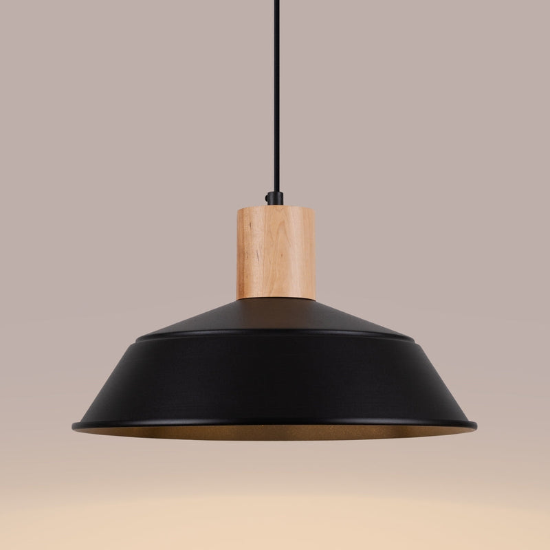 Lampe suspendue Loft Minimaliste noir