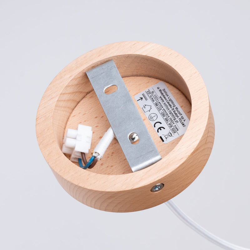 Suspension Luminis Minimaliste blanc