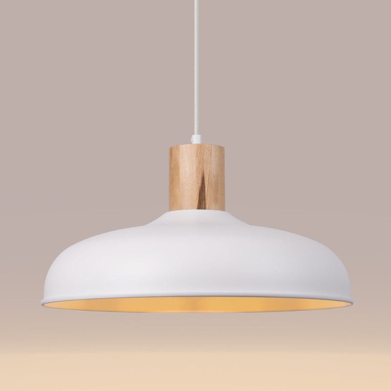 Suspension Luminis Minimaliste blanc