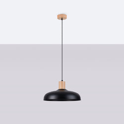 Suspension Luminis Minimaliste noir