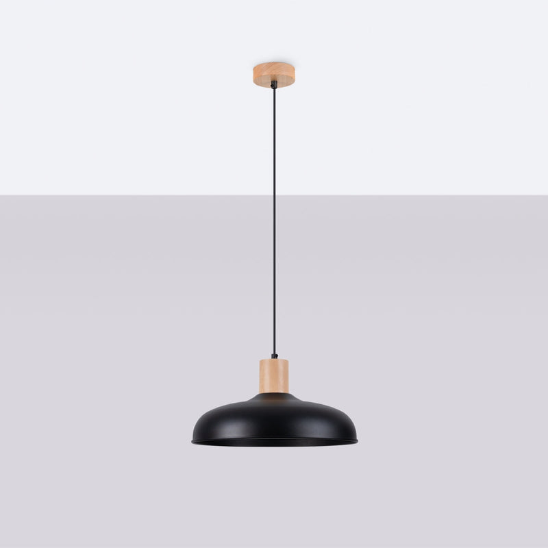 Suspension Luminis Minimaliste noir