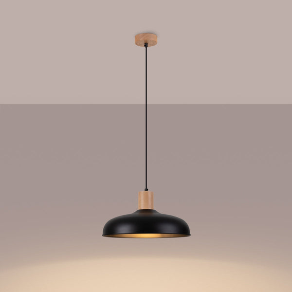 Suspension Luminis Minimaliste noir