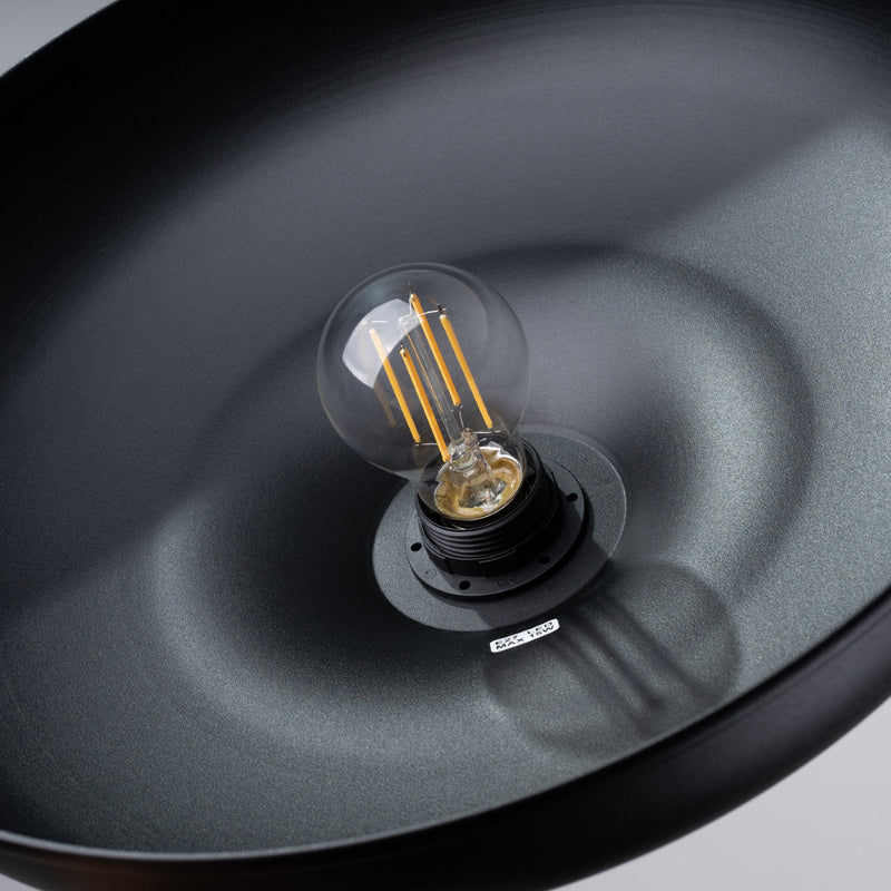 Suspension Luminis Minimaliste noir