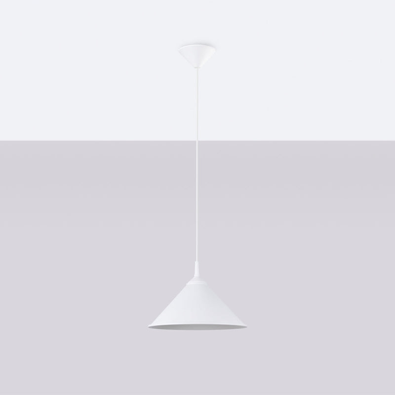 Lampe suspendue Pur Zuna blanc