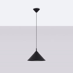 Lampe suspendue Pur Zuna noir