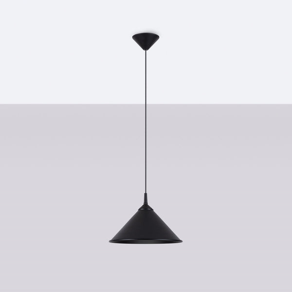 Lampe suspendue Pur Zuna noir
