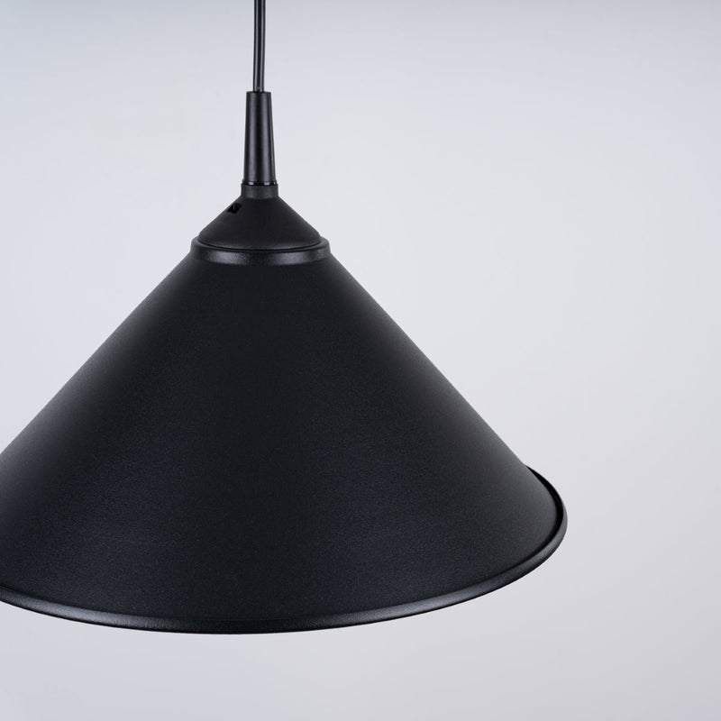 Lampe suspendue Pur Zuna noir