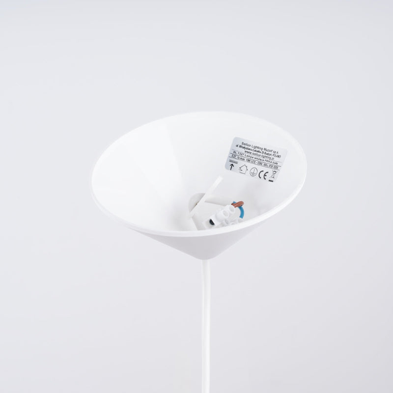 Lampe suspendue Pur Frika blanc