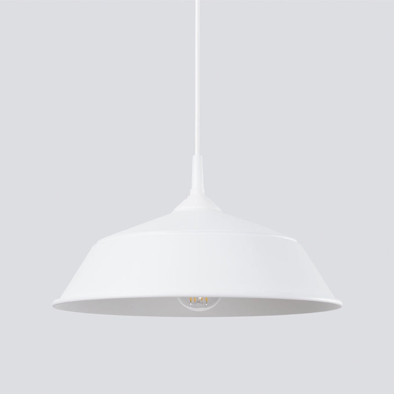 Lampe suspendue Pur Frika blanc