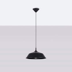Lampe suspendue Pur Frika noir