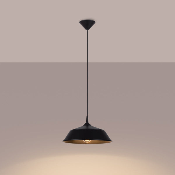 Lampe suspendue Pur Frika noir