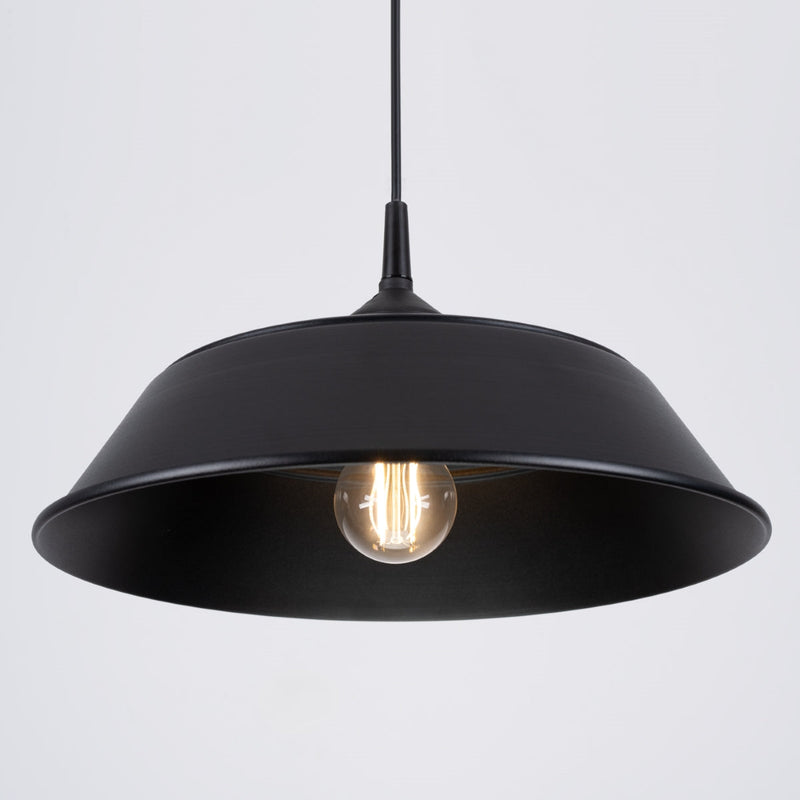 Lampe suspendue Pur Frika noir