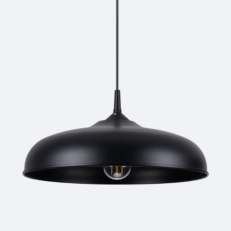 Lampe suspendue Pur Gina noir
