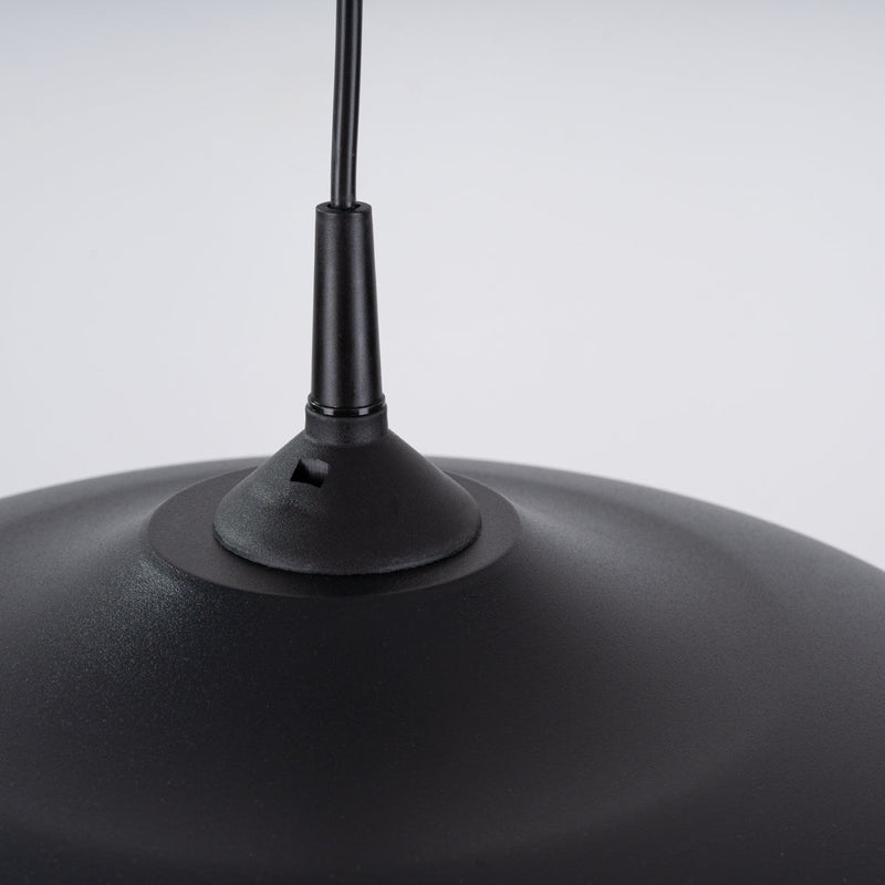 Lampe suspendue Pur Gina noir