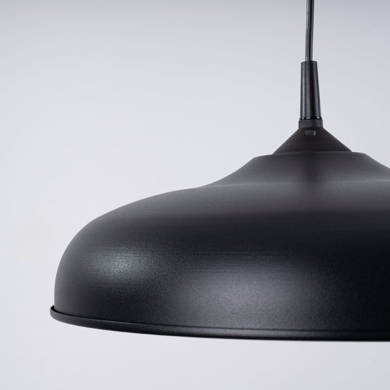 Lampe suspendue Pur Gina noir