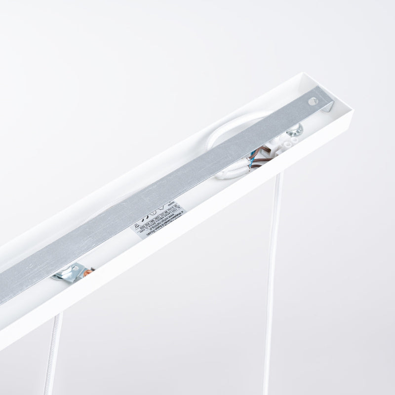 Lampe suspendue Sphère en Cage 3L blanc