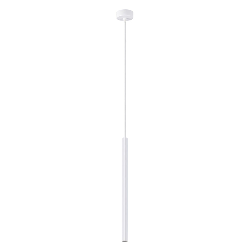 Suspension Design Cannelé 1 blanc