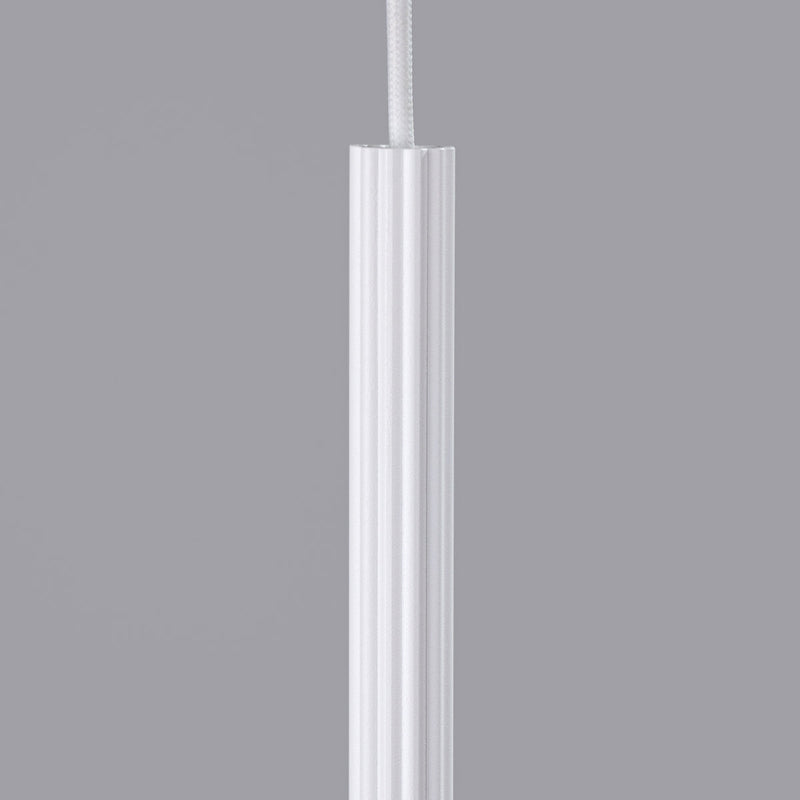 Suspension Design Cannelé 1 blanc