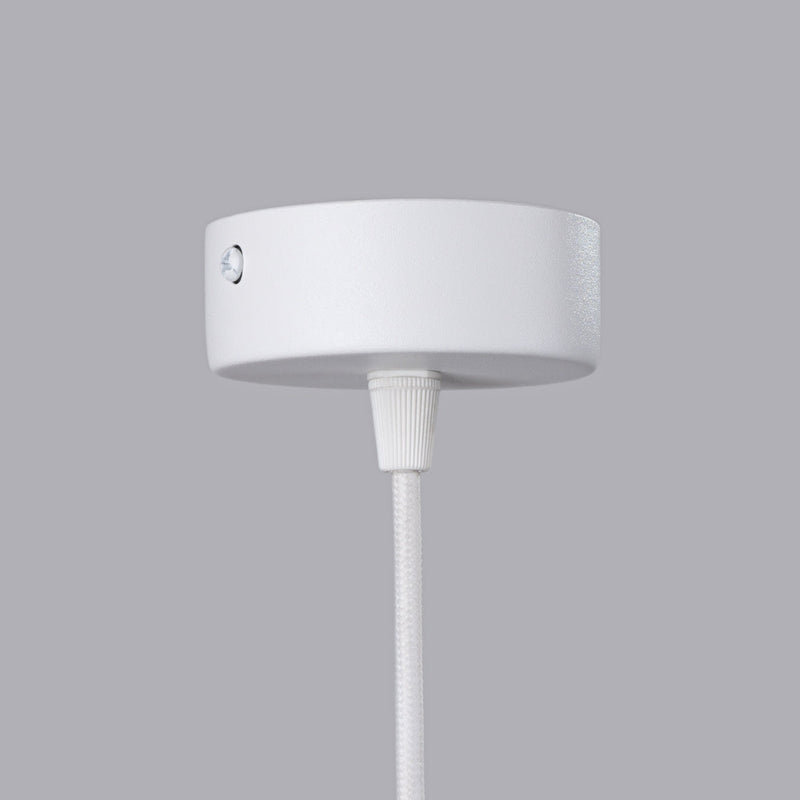 Suspension Design Cannelé 1 blanc