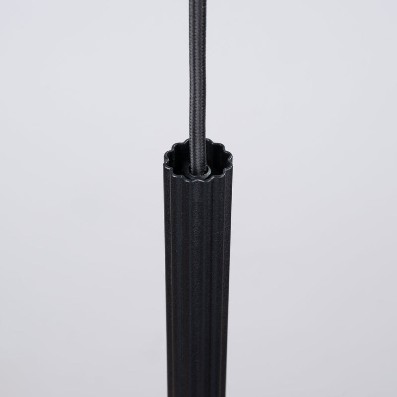 Suspension Design Cannelé 1 noir