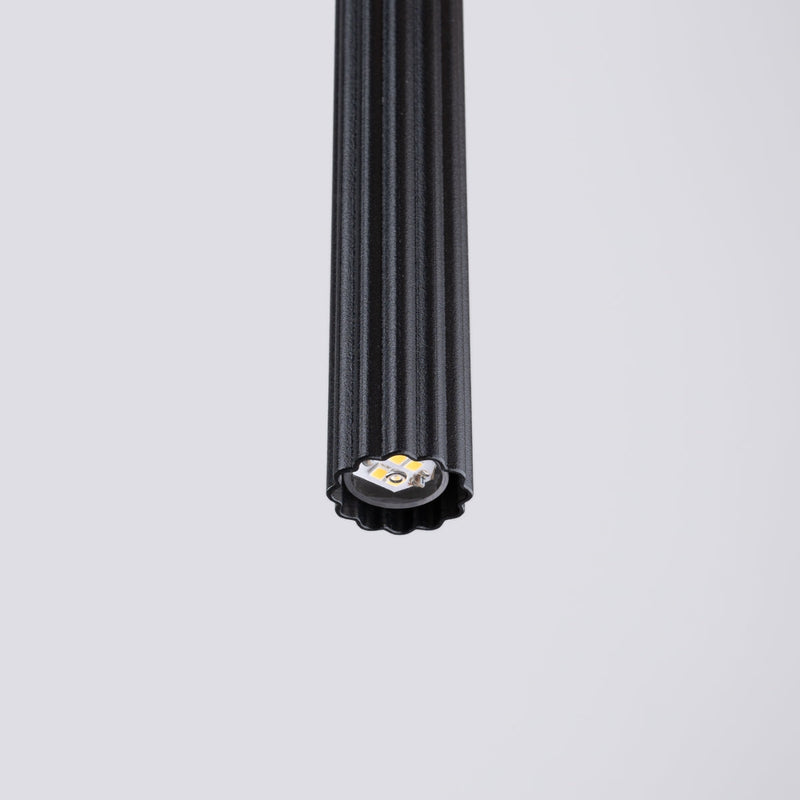 Suspension Design Cannelé 1 noir