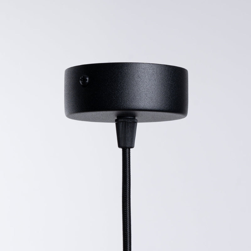 Suspension Design Cannelé 1 noir
