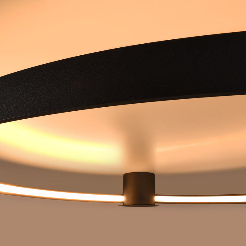 Plafonnier Anneau Solis 110 noir 3000K