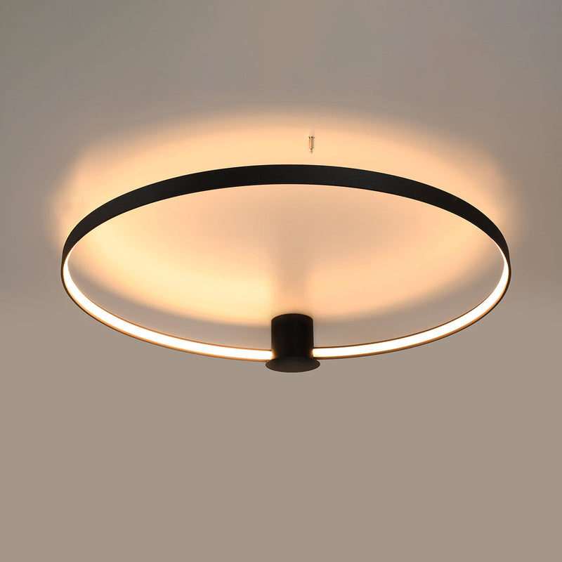 Plafonnier Anneau Solis 110 noir 3000K