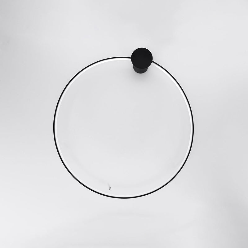 Plafonnier Anneau Solis 110 noir 3000K