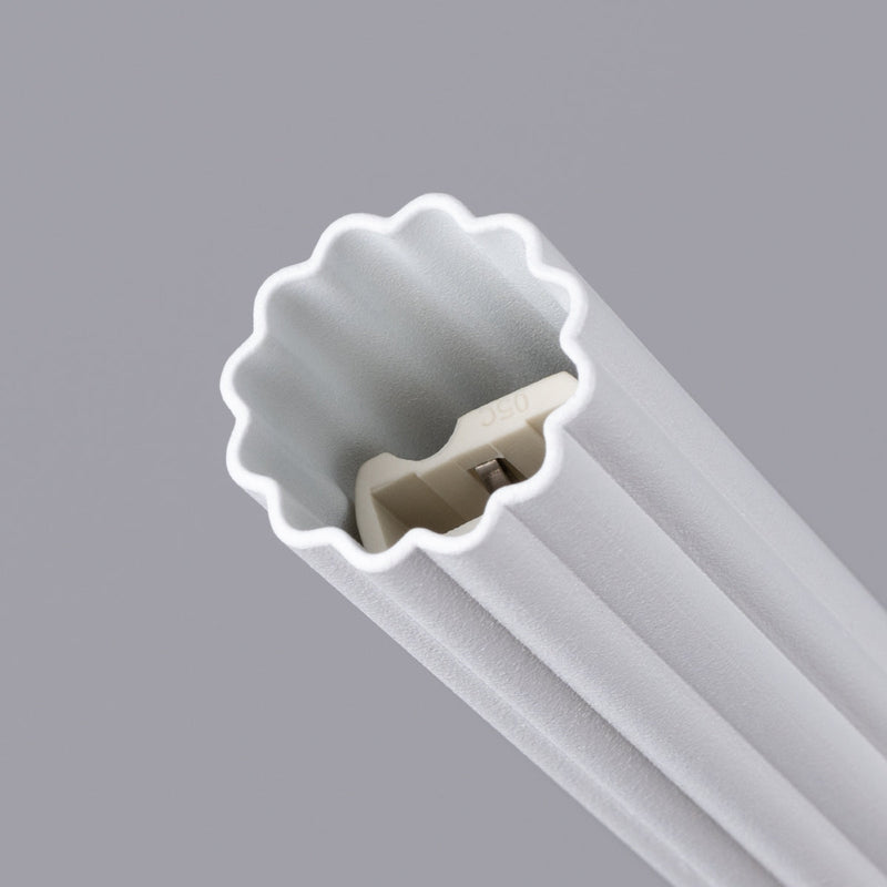 Suspension Design Cannelé 3P blanc
