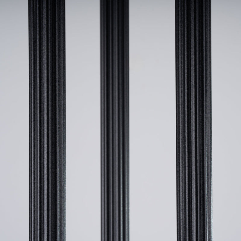 Suspension Design Cannelé 3P noir