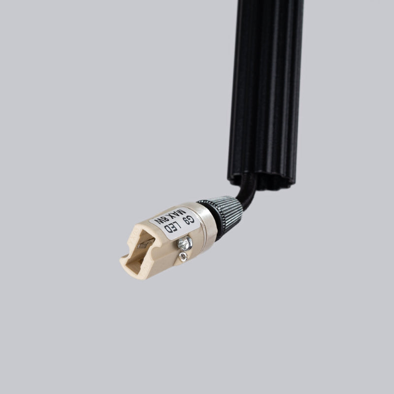 Suspension Design Cannelé 3P noir