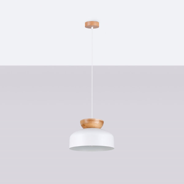 Suspension Douceur Bois blanc