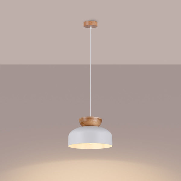Suspension Douceur Bois blanc