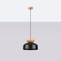 Suspension Douceur Bois noir