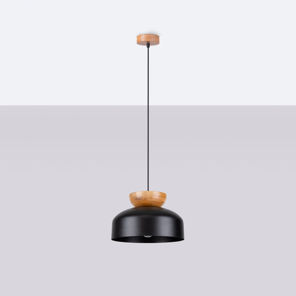 Suspension Douceur Bois noir