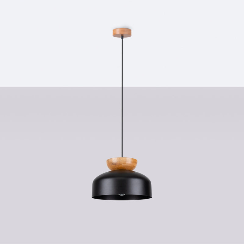 Suspension Douceur Bois noir
