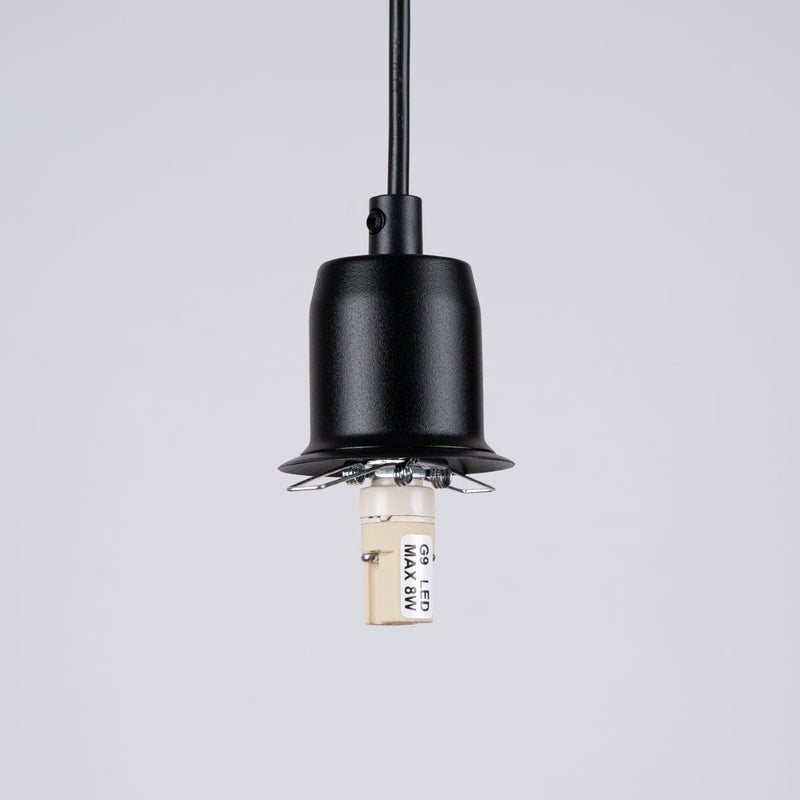 Lampe suspendue Saturne 1 noir