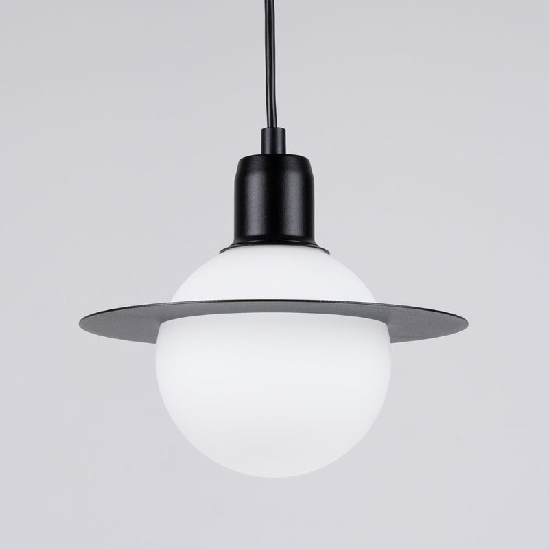 Lampe suspendue Saturne 3P noir