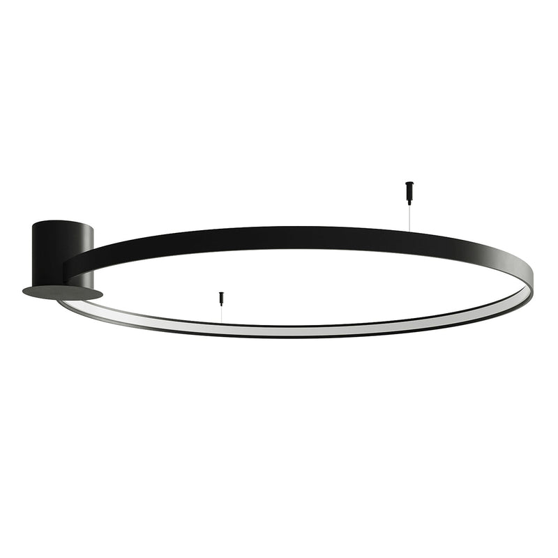 Plafonnier Anneau Solis 110 noir 4000K