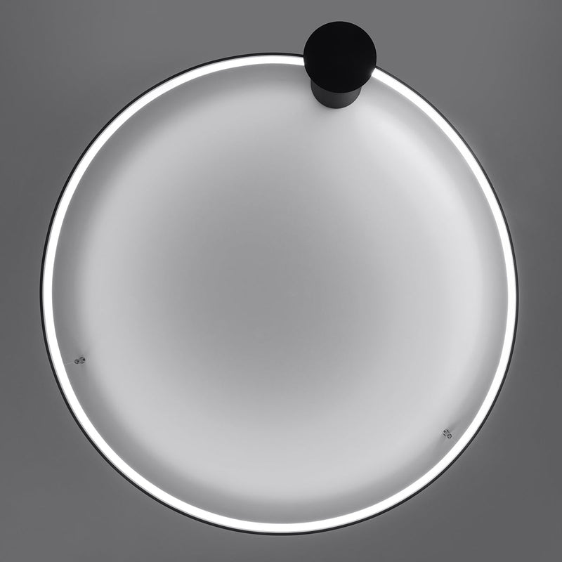 Plafonnier Anneau Solis 110 noir 4000K