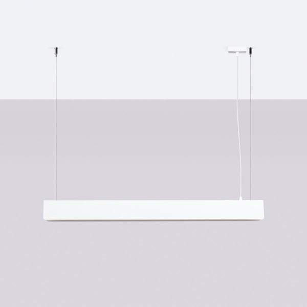Lampe suspendue Barre Moderne blanc