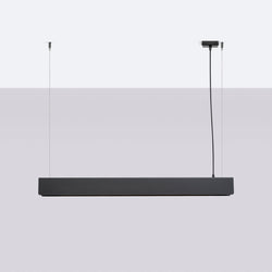 Lampe suspendue Barre Moderne noir