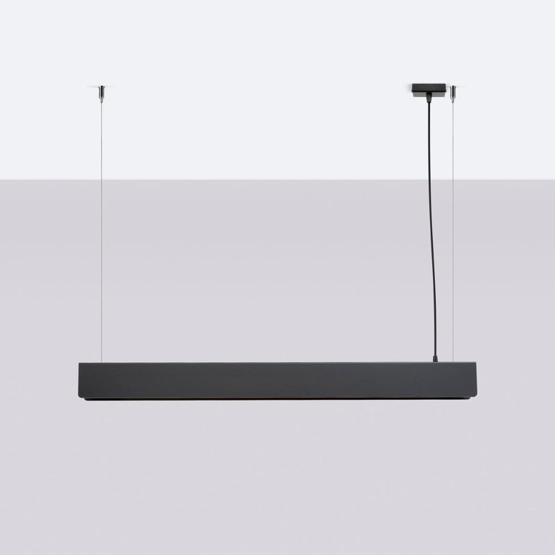 Lampe suspendue Barre Moderne noir