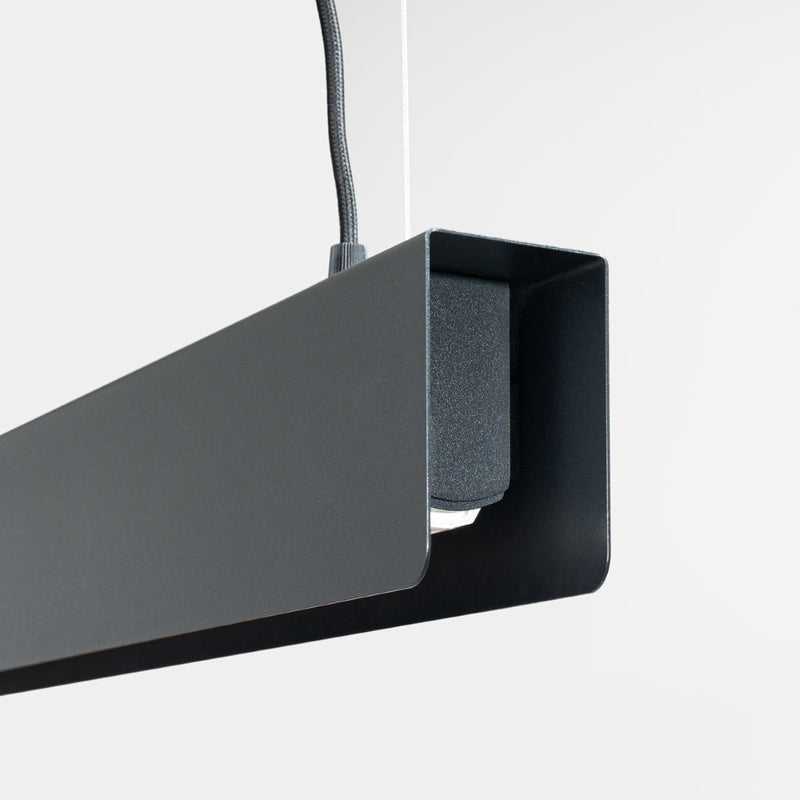 Lampe suspendue Barre Moderne noir