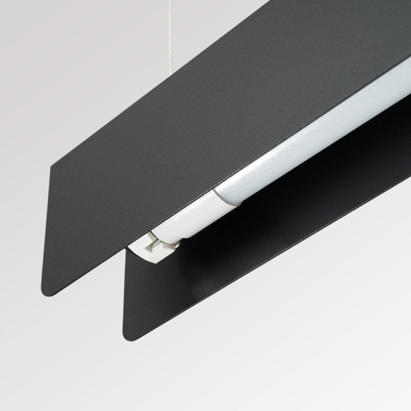 Lampe suspendue Barre Moderne noir