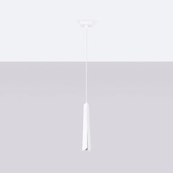 Suspension Prisme Moderne 1 blanc