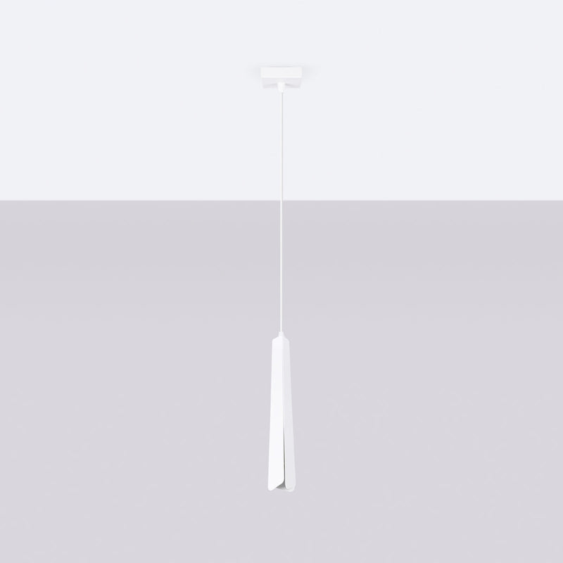 Suspension Prisme Moderne 1 blanc