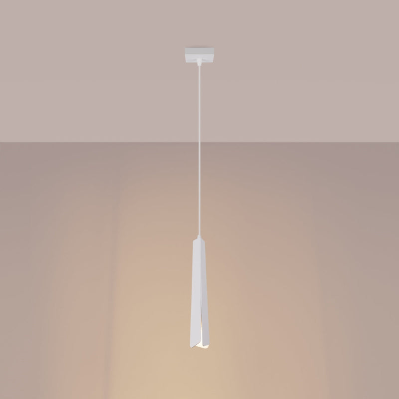 Suspension Prisme Moderne 1 blanc