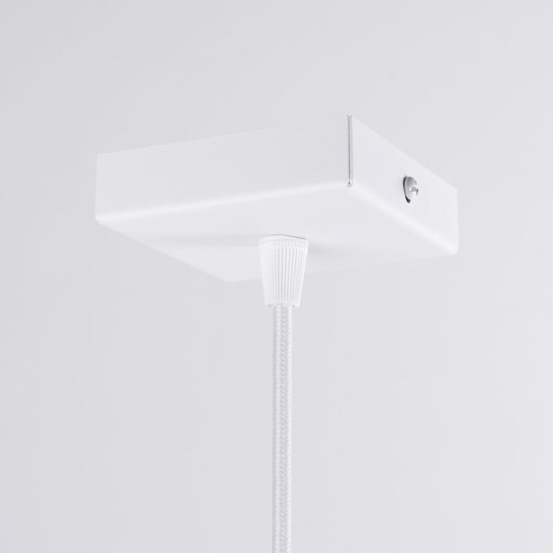 Suspension Prisme Moderne 1 blanc